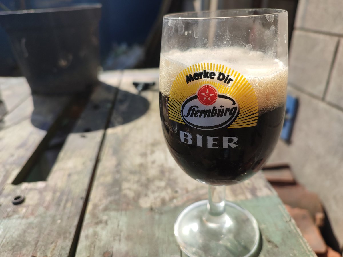 ON6KB's tweet image. Homebrewed stout!