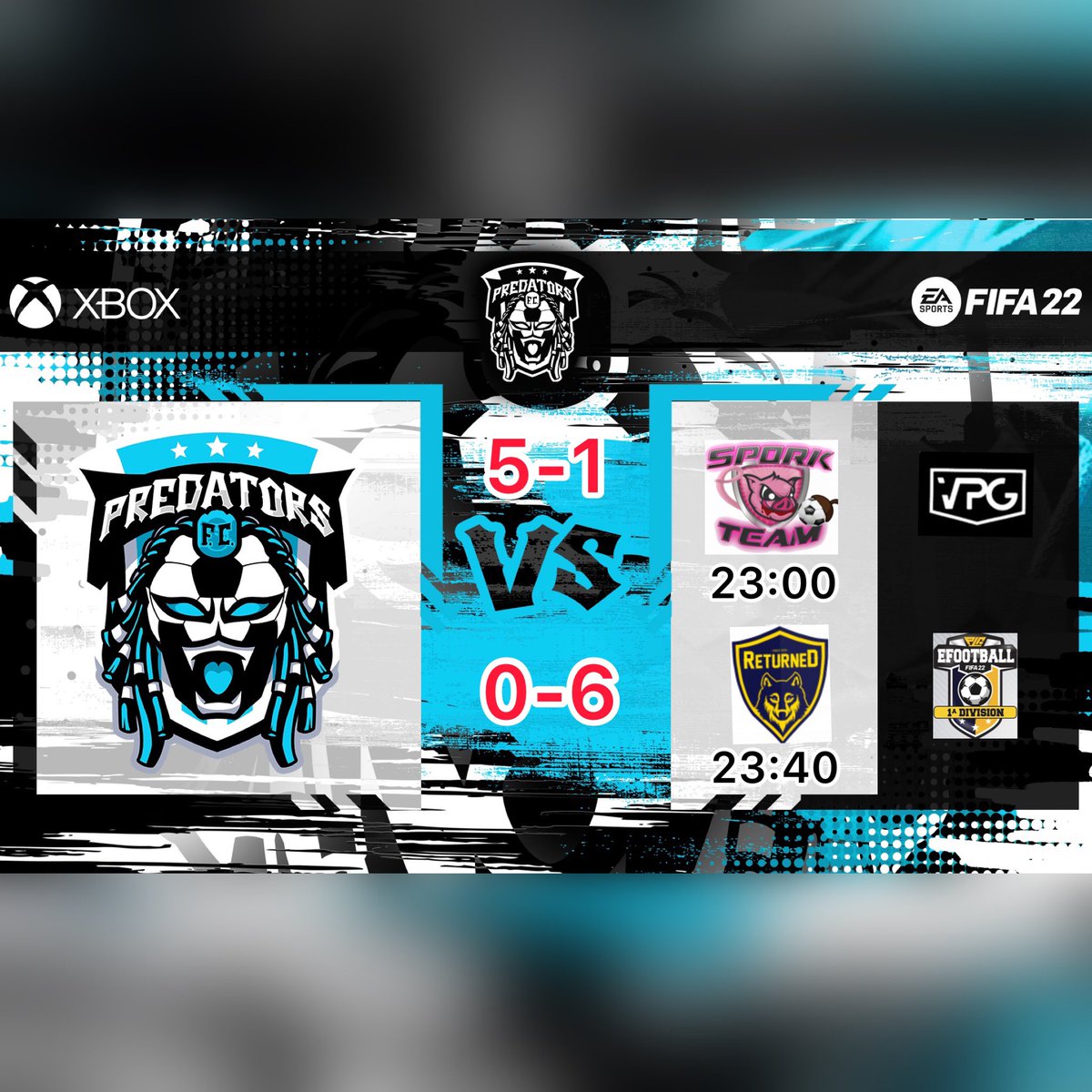 PREDATORS F.C tweet media