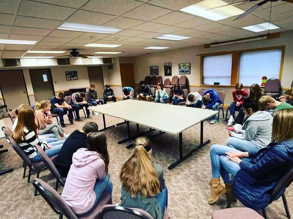 SPT this morning! 
Join us for School Prayer Time at the elementary 7:30am or MS/HS 7:45am today because “a prayerful school is a powerful school.”