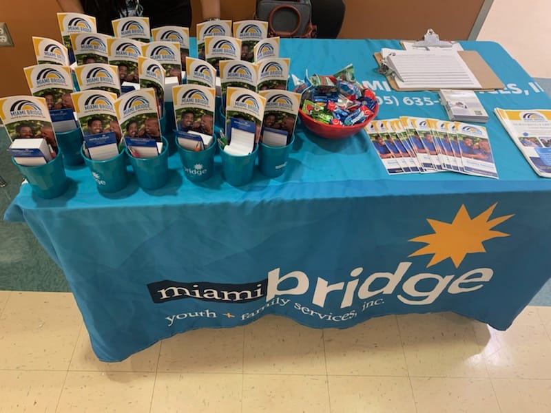 MiamiBridge's tweet image. Miami Carol City Senior High School! Thank you for inviting us to last Tuesday's event! We enjoyed speaking to parents and youth about our services. We realized that a lot of the youth were interested in volunteering and social work/mental health related careers. 
@CarolCitySr1