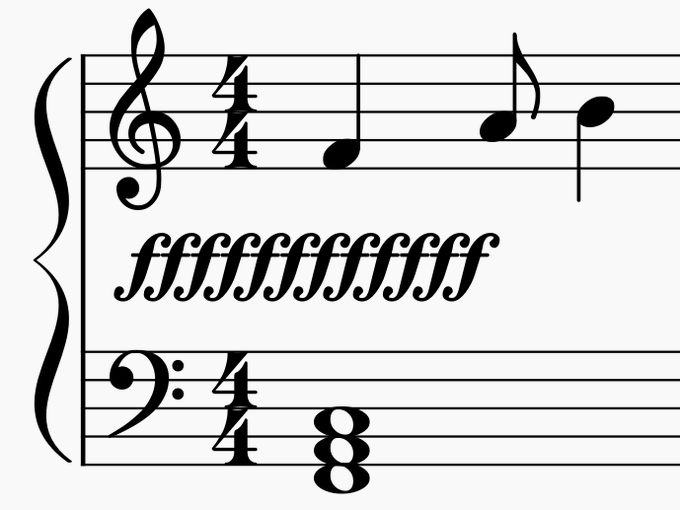 ThreatNotation's tweet photo. average dynamic when coming in a beat early during a concert https://t.co/sKhDxAh2W9