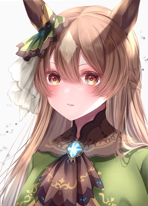 ただダイヤちゃんのお顔が描きたかった絵です
#ウマ娘 