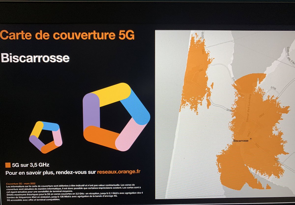 📱<a href="/OrangeNvAquit/">Orange Nouvelle Aquitaine</a> ouvre son réseau #5G à #Biscarrosse dans les @LesLandes40 👉plus de débit , plus de performance pour proposer aux Habitants et aux Entreprises une technologie à la pointe du #Numerique  #Hello5G