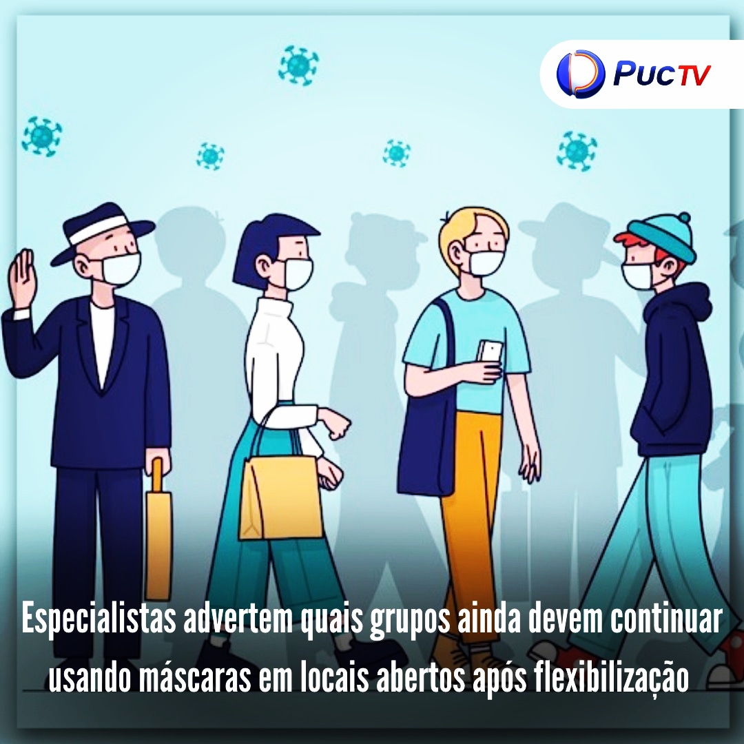 PUCTVGoias's tweet photo. Com a flexibilização das máscaras em locais abertos, algumas pessoas devem continuar utilizando o equipamento, entre eles, estão os idosos, imunossuprimidos, pacientes oncológicos, ou com doenças crônicas.

Acompanhe a reportagem com no canal do Youtube

#flexibilização #Mascara https://t.co/hReHnHkhb6