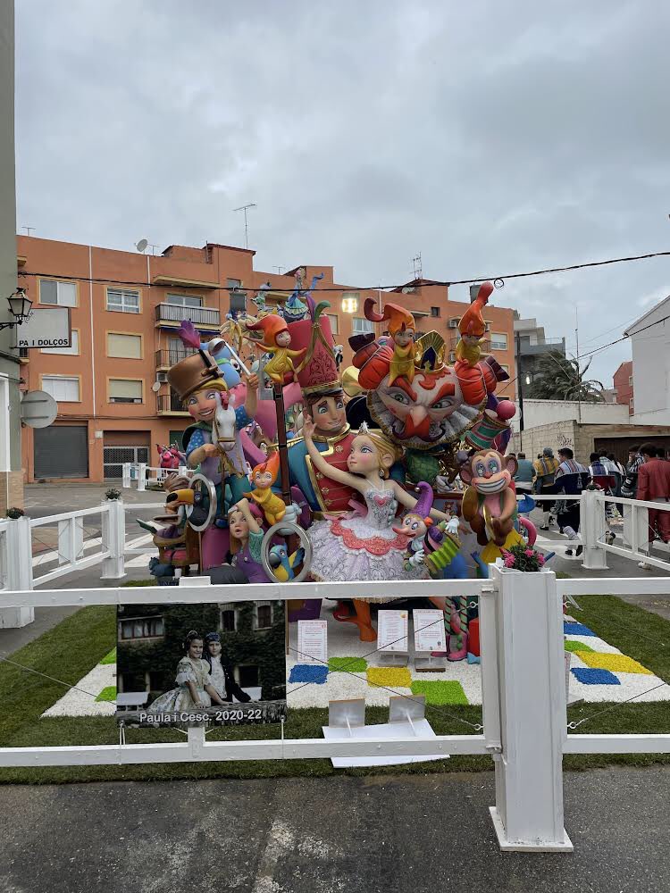 Falla infantil 2022 de la <a href="/FallaBaixLaMar/">Falla Baix la Mar</a> de Dénia, obra de Bernardo Estela y 1er Premio de la Sección Especial. #Fallas2022