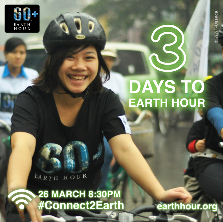 Seiring meningkatnya dampak akibat menurunnya keanekaragaman hayati dunia dan terjadinya krisis iklim, kita harus bersatu tuk saling membantu menjaga Bumi.
3 hari menuju #EARTHHOUR2022 
#TentukanMasaDepanmu #IniAksiku