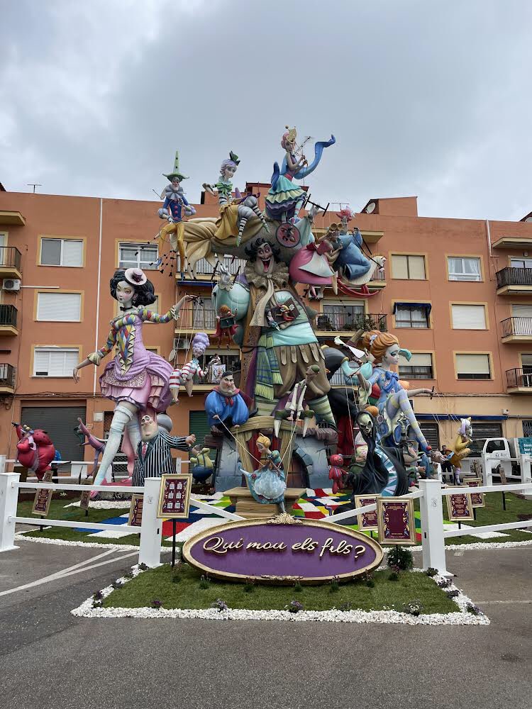 Falla grande 2022 de la <a href="/FallaBaixLaMar/">Falla Baix la Mar</a> de Dénia, obra de José Sanchís y 1er Premio de la Sección Especial. #Fallas2022