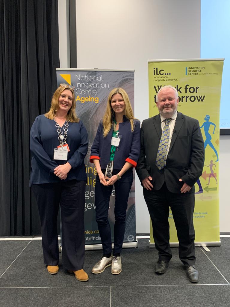 UKNICAofficial's tweet photo. It was fantastic to be part of yesterday's #WorkForTomorrow awards with our partners at @ILCUK, and to present our 'Community Award' to #Bravestarts.
We're looking forward to seeing Bravestarts go from strength to strength: https://t.co/TM94WykQRL
#ageingintelligence https://t.co/6eG52G2nUV
