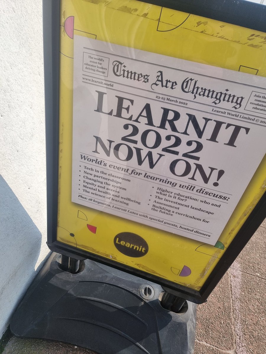 MsShortall's tweet image. Day 1 representing @CFingla at #bett22 #learnit @LearnitWorld #learnit22 #hostedlearner