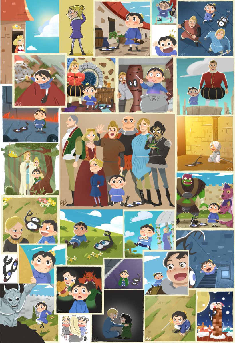 #王様ランキング

ついに明日最終回！🥲
毎週描いてきたイラストをまとめてみました(ボッジ率高い…

<a href="/WIT_STUDIO/">WIT_STUDIO</a> 素晴らしいアニメをありがとうございました😊