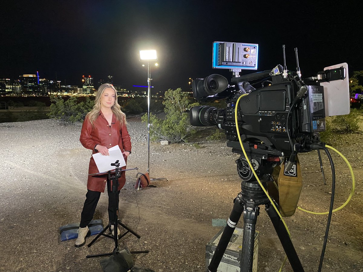 MeganABC15's tweet photo. Out live in the field this morning along the Loop 202 - Red Mountain for our full-day of road safety reporting. Join us live right now on @abc15. #OperationSafeRoads #EyesontheRoad https://t.co/vVHZE327FZ
