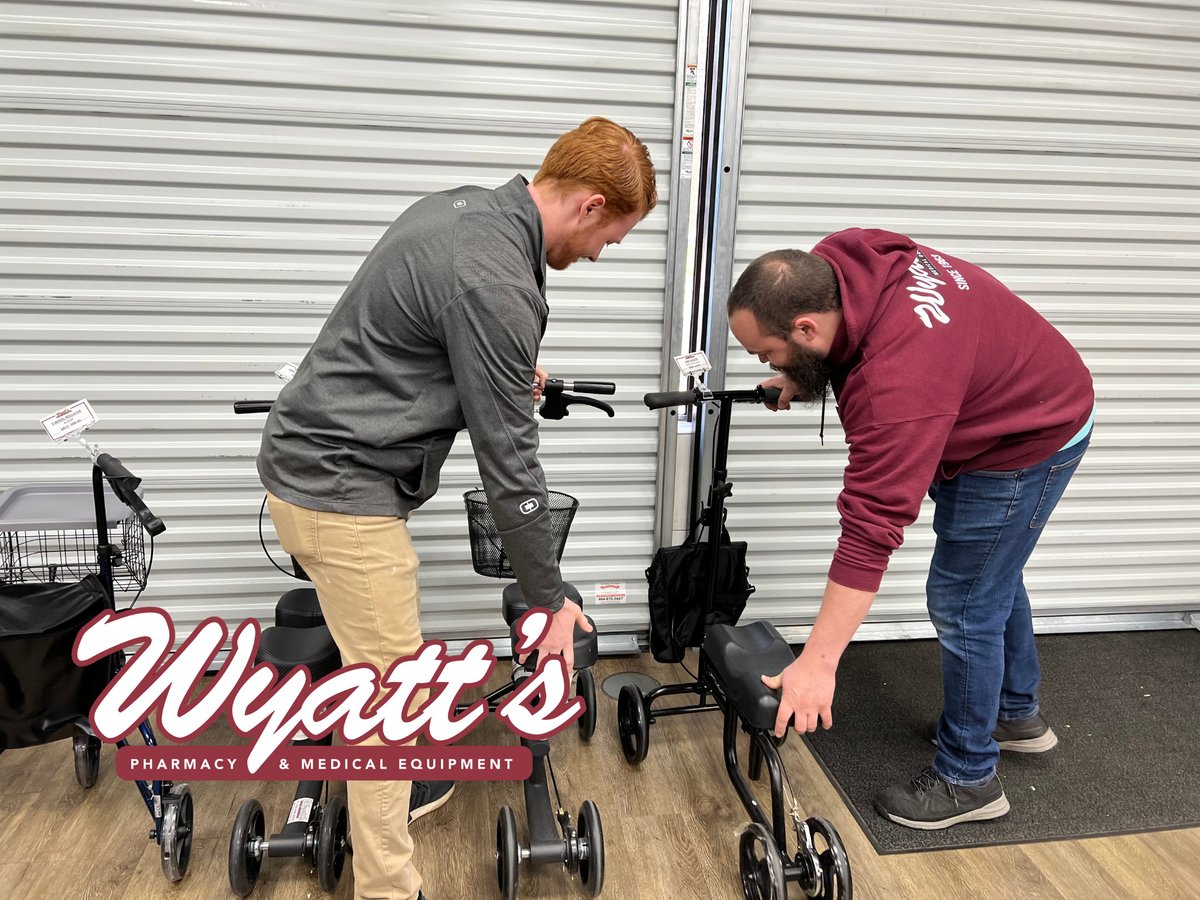 wyattspharmacy's tweet photo. The boys in the warehouse are working hard before we open to make sure our floor is stocked with the best selection of medical equipment in North Georgia!
Call our medical equipment department Monday-Friday 9-5 and even open Saturdays from 9-12!!
#wyattspharmacy #wyattsmedical... https://t.co/xd10177uXM