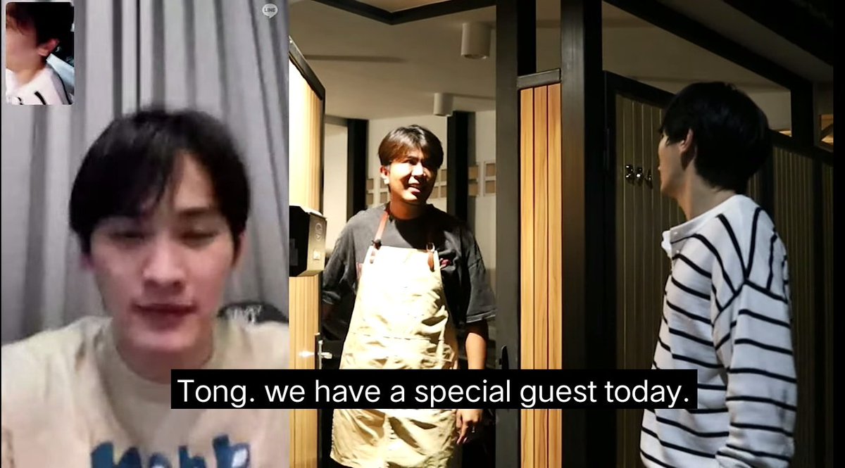 upto9x's tweet photo. UP IS ADMITTING HE'S THE BOYFRIEND EVERY FREAKING TIME.. 😭😭😭

And they always victimize P'Tong 😭😭😭
#KaoUpTheNextJourneyEP17 https://t.co/ba0ppYocpc