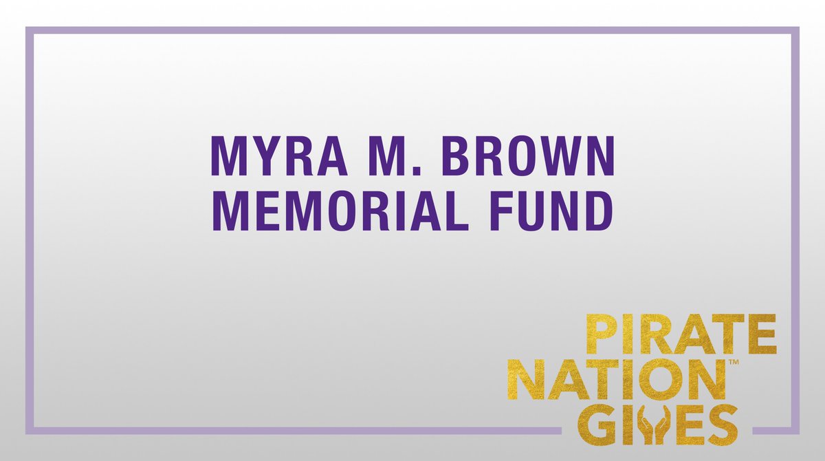 ecuhsim's tweet photo. Happy #PirateNationGives! Celebrate ECU’s annual day of giving with a donation to the Myra M. Brown Memorial Fund. Every gift helps cover the credentialing 
exam registration fee for a Health Information Management student. #HSIM https://t.co/FdpZnmubPP https://t.co/HFsuwZlVqo