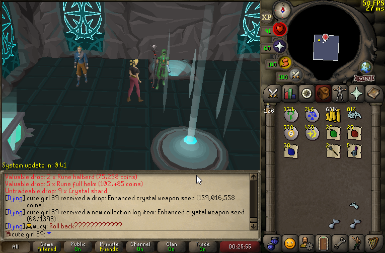 ZandieOSRS's tweet photo. @JagexAsh REALLY GONNA ROLL BACK MY HOMIES ENHANCE SEED???? https://t.co/82HesIsuox