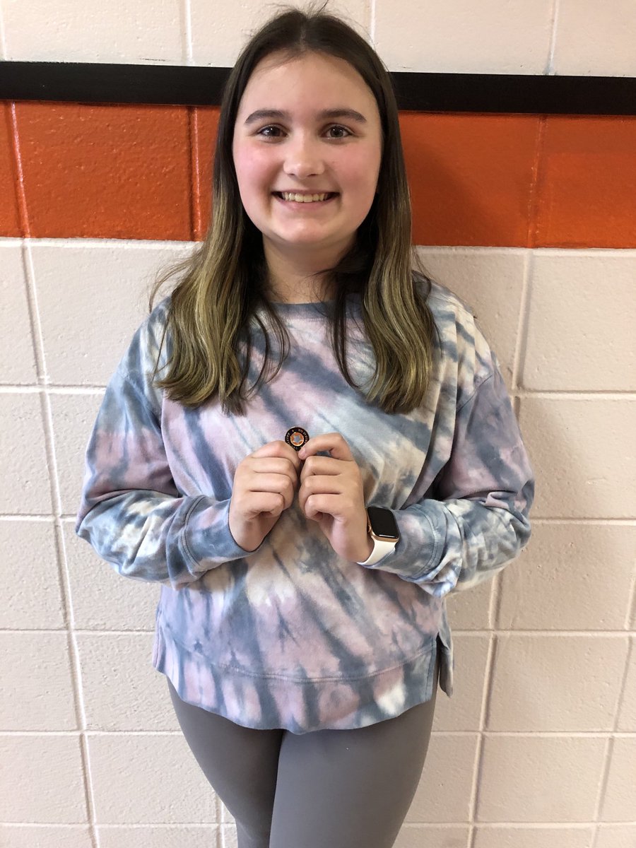 MrsThomasMHS's tweet photo. We present to you Gigi Wanamaker the first recipient of Mrs. Thomas and Mr. Lawler’s kindness coin.  The coin states “ Caring coin. You matter. Pass it on.”  Our goal is to reach as many students and staff as possible! ⁦@GoMHSDukes⁩ ⁦@marlborosd⁩ https://t.co/lWWYh8rIeT