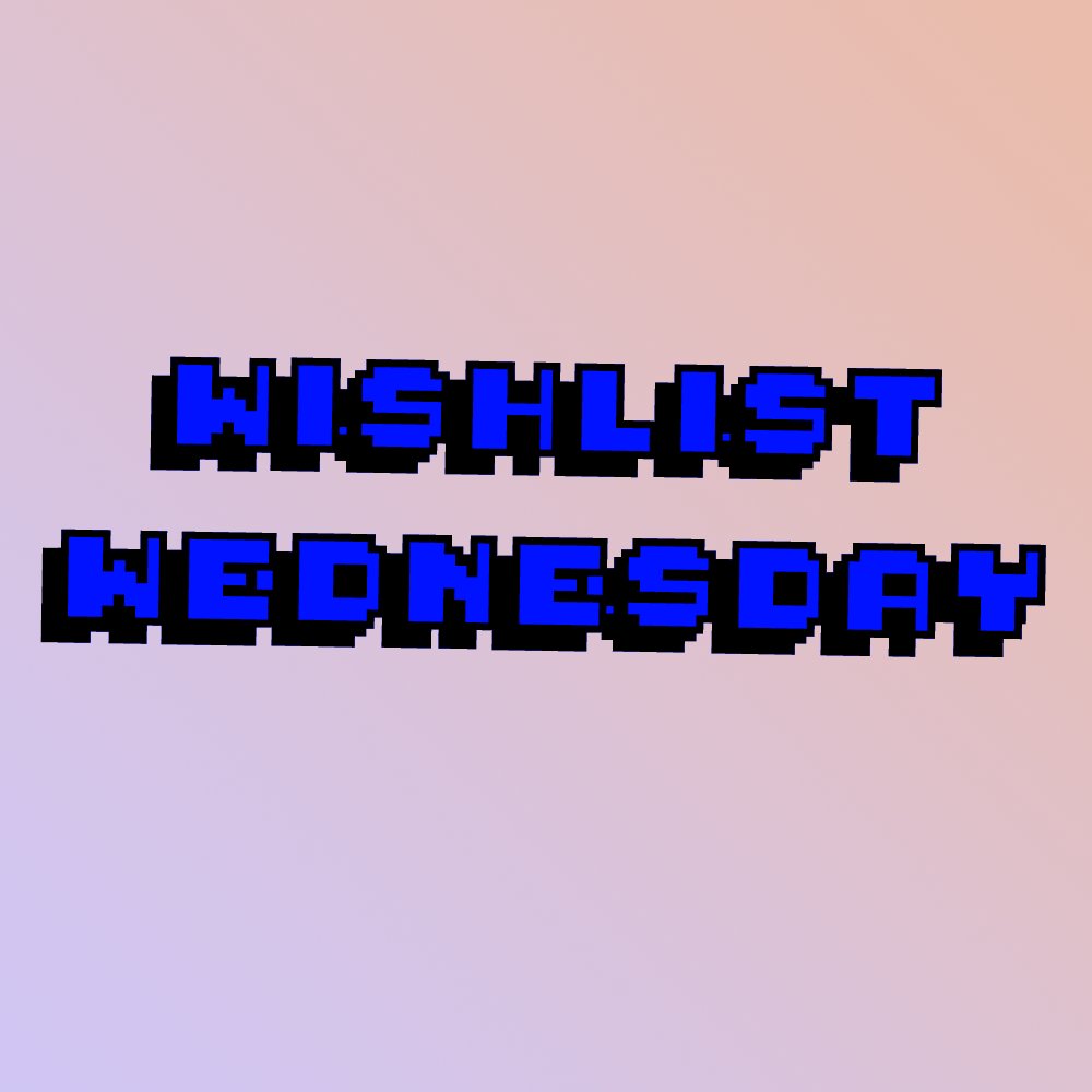 It's another #wishlistwednesday! All you #indiedevs are working hard on your games, and I know me and others would love to see what you guys have! Link your games and showcase them so me and others can check it out!

 #indiegames #Videogame #IndieGameDev #indie #indiegaming