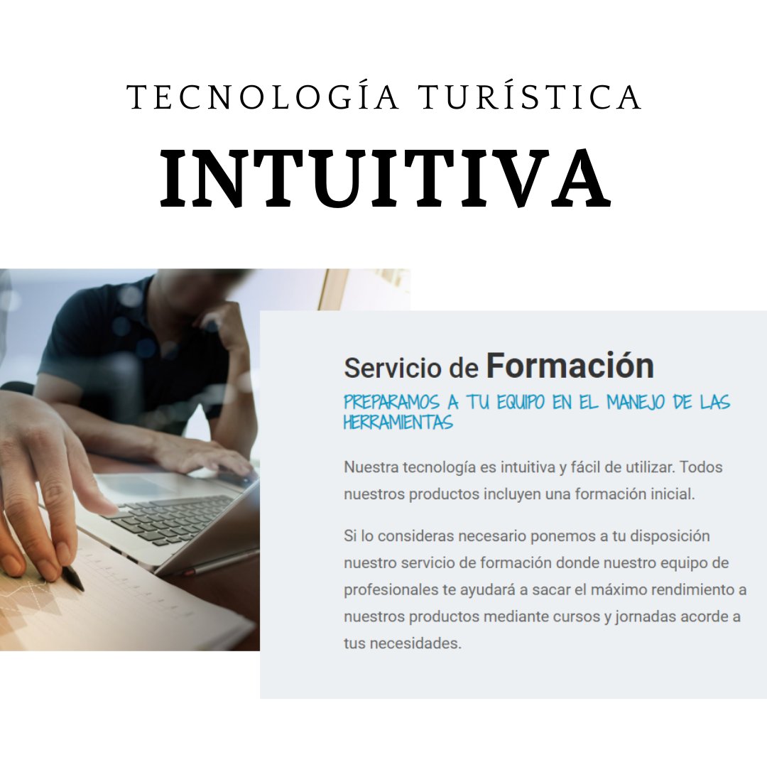 TravelLoop's tweet image. Muchos conocéis desde hace años nuestra tecnología, tanto el backoffice como las herramientas de autorreservas, o nuestra plataforma de venta de actividades turísticas..

Son sencillas e intuitivas, siempre estamos a vuestra disposición para realizar formaciones.