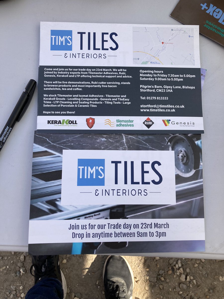 Tilemastersimon's tweet photo. It’s Hotting up here in more ways than one come and see us at Tims tiles Bishops Stortford ,we are here all day￼￼👍🏻 https://t.co/lBO9hS9LpT