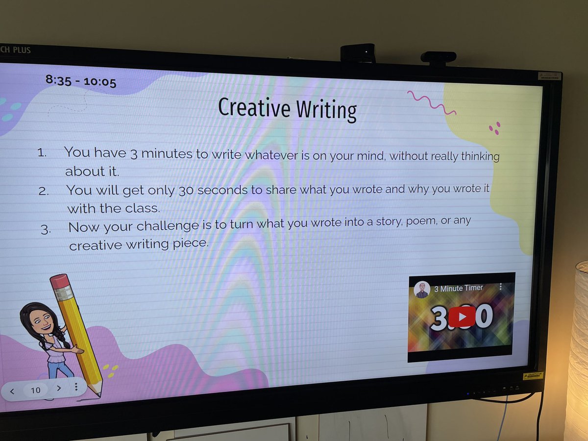 msriaz_'s tweet photo. This week, 4RR writers are stimulating their imagination by exploring walks of life outside of their own lives &amp; creating universes with imaginative characters &amp; settings! Can’t wait to share our stories with @k_ayoubhansen 🥳 #CreativeWritingWeek #leopardpride https://t.co/BudEAXMLte