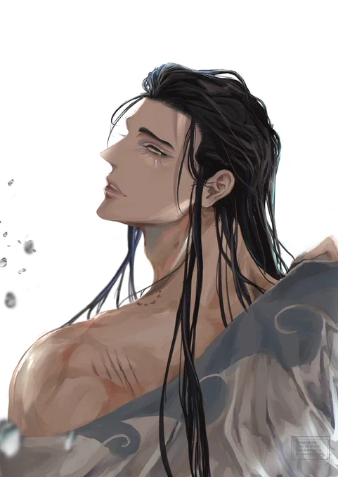 やっぱりこちらも🙏
完全に事⭐︎後…な兄上
阿澄の為に手桶の水を変えにいくとこ
#MDZS #魔道祖師 