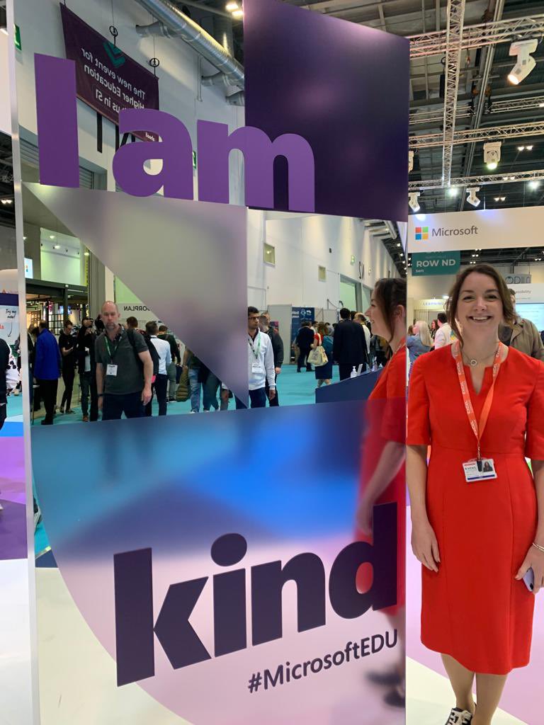 Stunning stand for <a href="/Microsoft/">Microsoft</a> for <a href="/Bett_show/">Bett Global</a> congrats team <a href="/MomentumWW/">Momentum Worldwide</a> #MicrosoftEDU