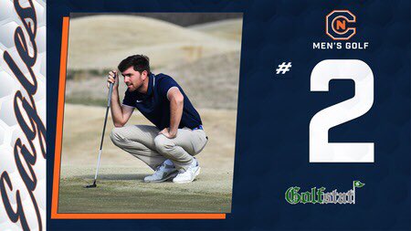 CN_Eagles's tweet photo. They just keep climbing 

#CNMG up to no. two in the country in the latest @Golfstat rankings

📰 https://t.co/yu329BaDGj https://t.co/5XSeqQlc48