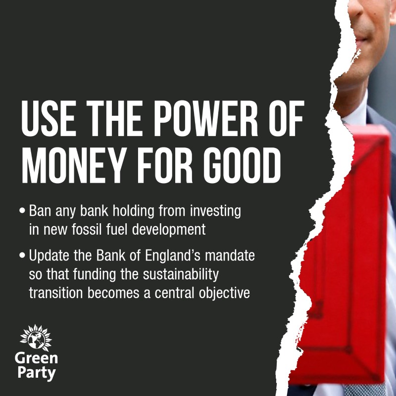 TheGreenParty's tweet photo. 💷 Here are our demands of #Budget2022.

🧵 Read on for reactions as they happen 👇

#SpringStatement