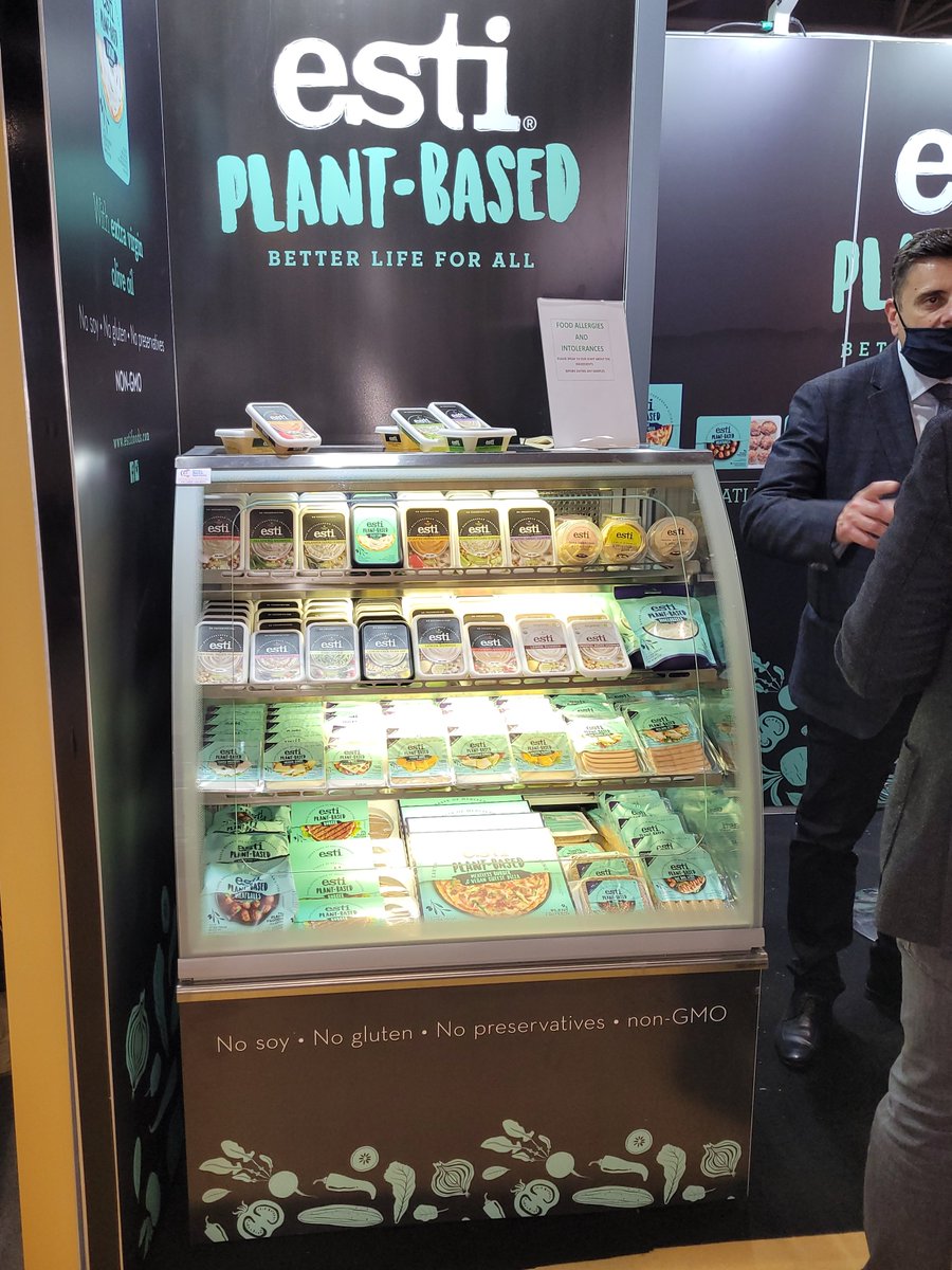 CRS_Refrig's tweet image. We’ve seen lots of #plantbased products on show @IFE_Event. Visit @HeuraFoods Stand 1630 &amp;amp; @esti_foods Stand 1742 to see the #colddisplay #fridges we’ve supplied for their products. Stand builders did amazing stands to exhibit their #products!