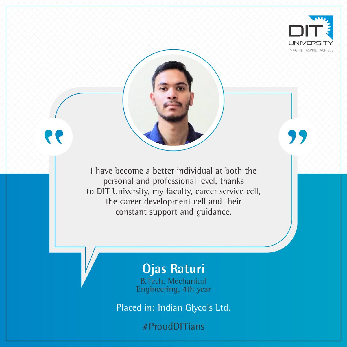 DIT University tweet media