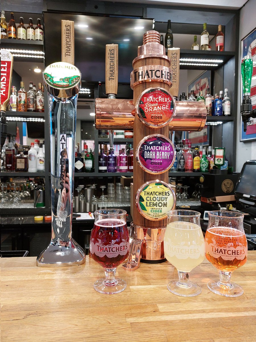 BlueBambooBar's tweet photo. This weather ๐
Who fancies one of new #thatchersfusion ciders? Just perfection!
Not feeling fruity? Try one of our local ciders from @JP_Cider #Boomfa and #Blindside are just as amazing!
#Gloucester #sunshine #cider #outdoorseating #sunterrace #supportlocal https://t.co/8oyoEqnV8w