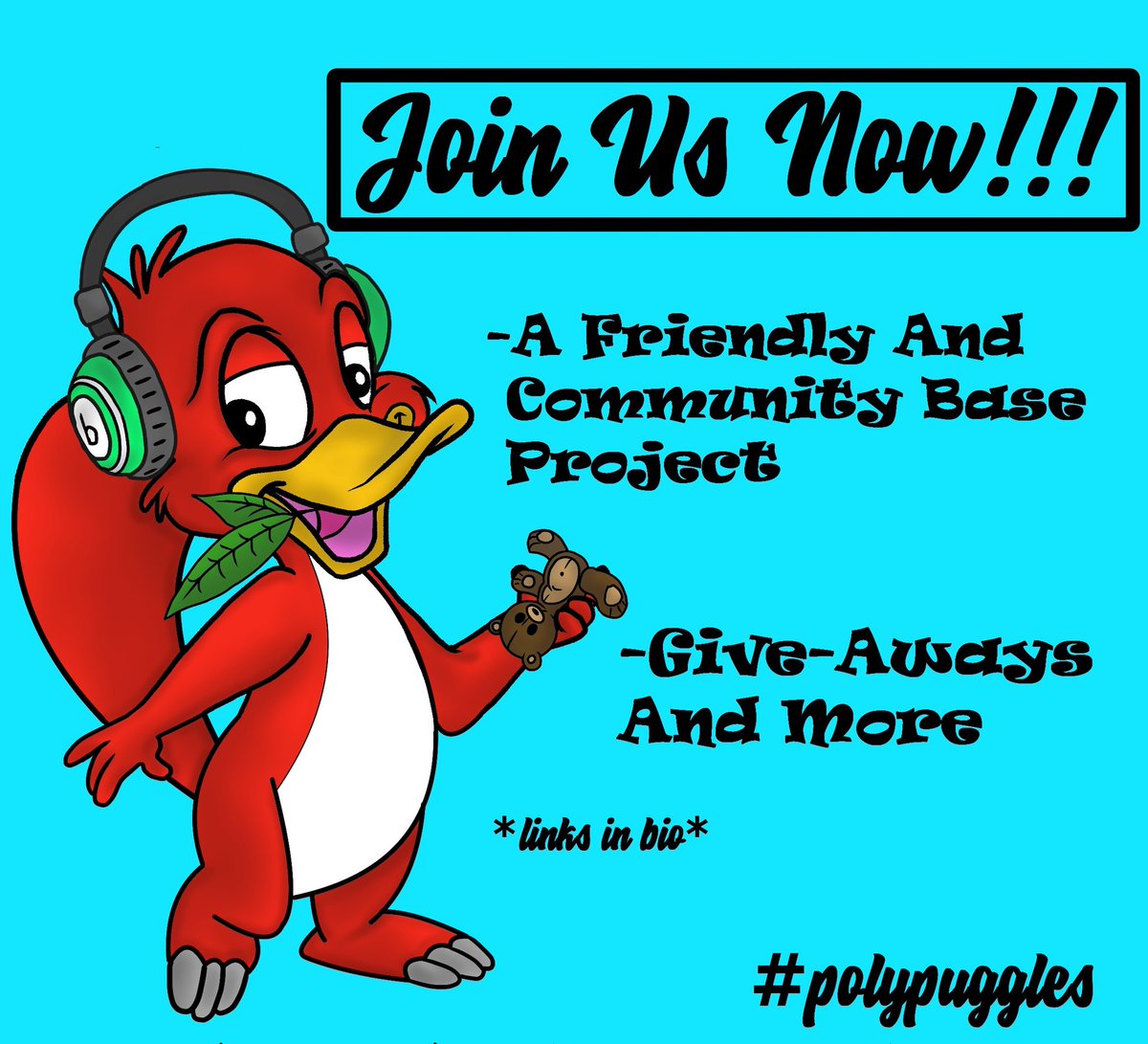 PolyPugglesNFT's tweet photo. 🚨 Special Announcement 🚨
Anyone that reaches lvl3 in discord will recieve a FREE V1.0 Member Token and anyone that reaches lvl5 will recieve another 2x V1.0 Tokens!!
https://t.co/Nj1I7YvIow
THIS WEEK ONLY!!!

#nfts #nftcommunity #nftcollector #NFTdrop #nftart #NFTGiveaways #nft https://t.co/LT5Cuuk0s6