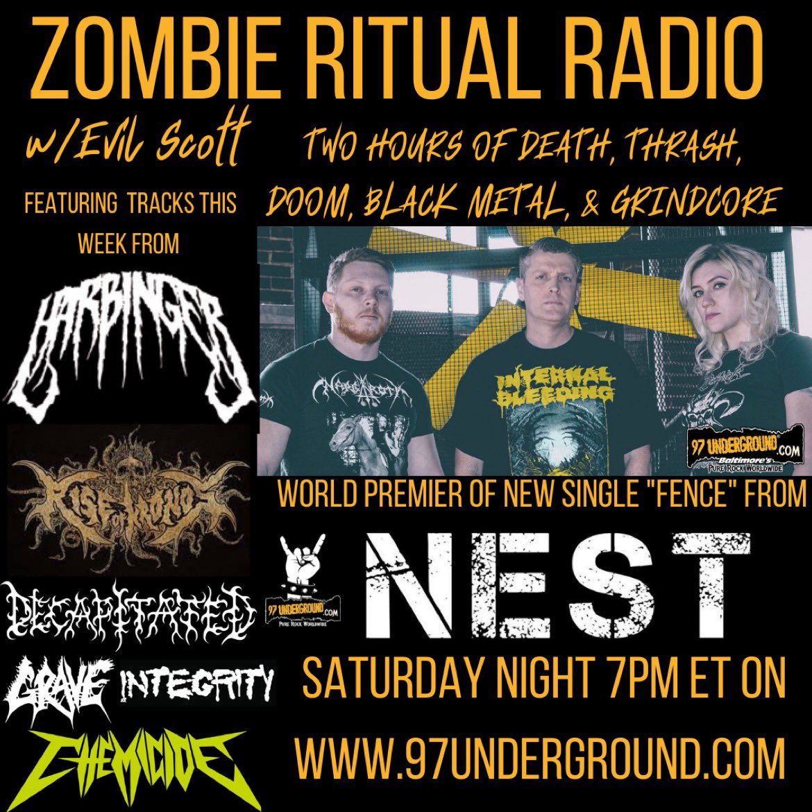 New track “Fence” out Saturday!!!  <a href="/97underground/">97Underground.com</a>