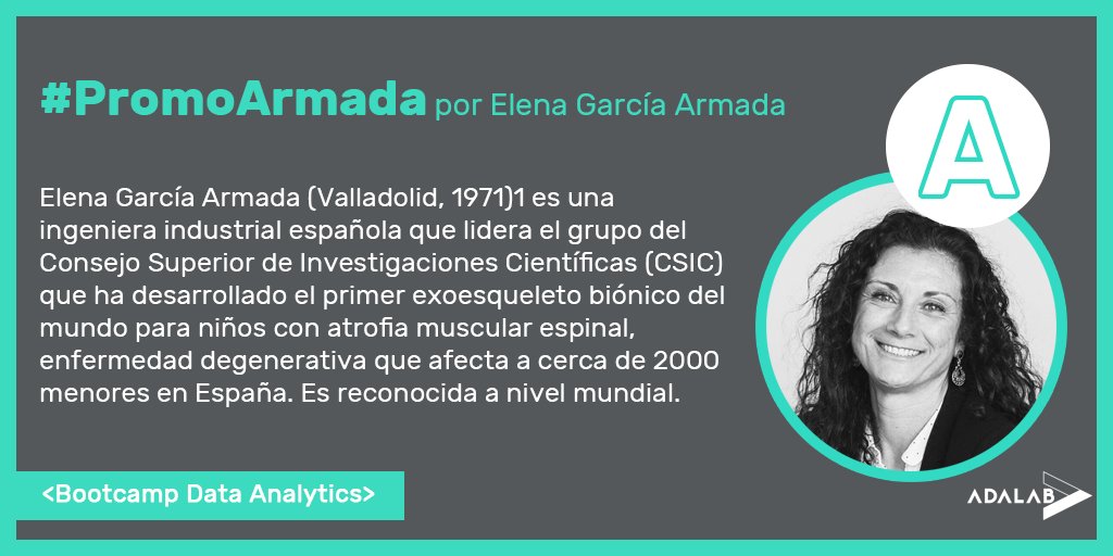 🟢 #PromoArmada por Elena García Armada.
⚪️ Info: es.wikipedia.org/wiki/Elena_Gar…