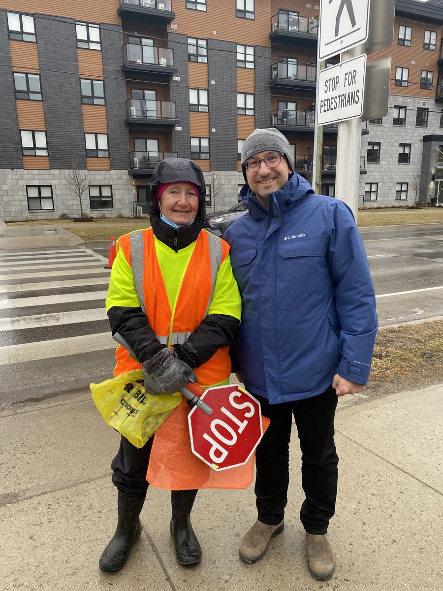 Happy Crossing Guard Appreciation Day!  Our school community is so grateful for your dedication in helping our students and families to safely arrive and leave each day. Rain or shine you are always there with a smile!  Thank you. #tvdsb