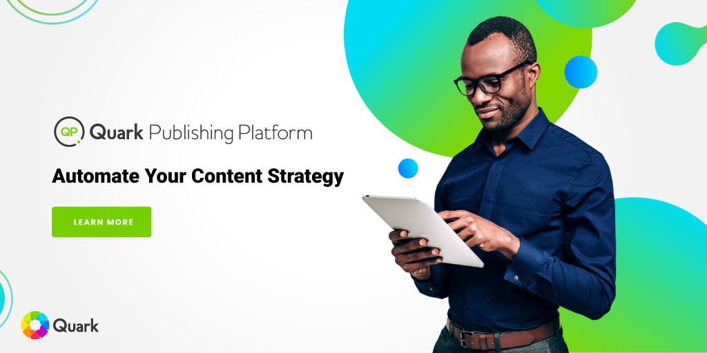 QuarkXPress's tweet image. The content creation and delivery process has been transformed. It is no longer linear! Quark Publishing Platform (QPP) automates every stage of creating and publishing numerous types of content. Learn more. buff.ly/3Jyi5jl

#ContentAutomation #ContentThatWorks