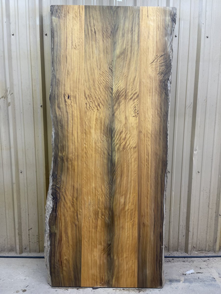 Beautiful live edge sinker cypress table top slab measures 40 inches wide 8 feet long only $1,400