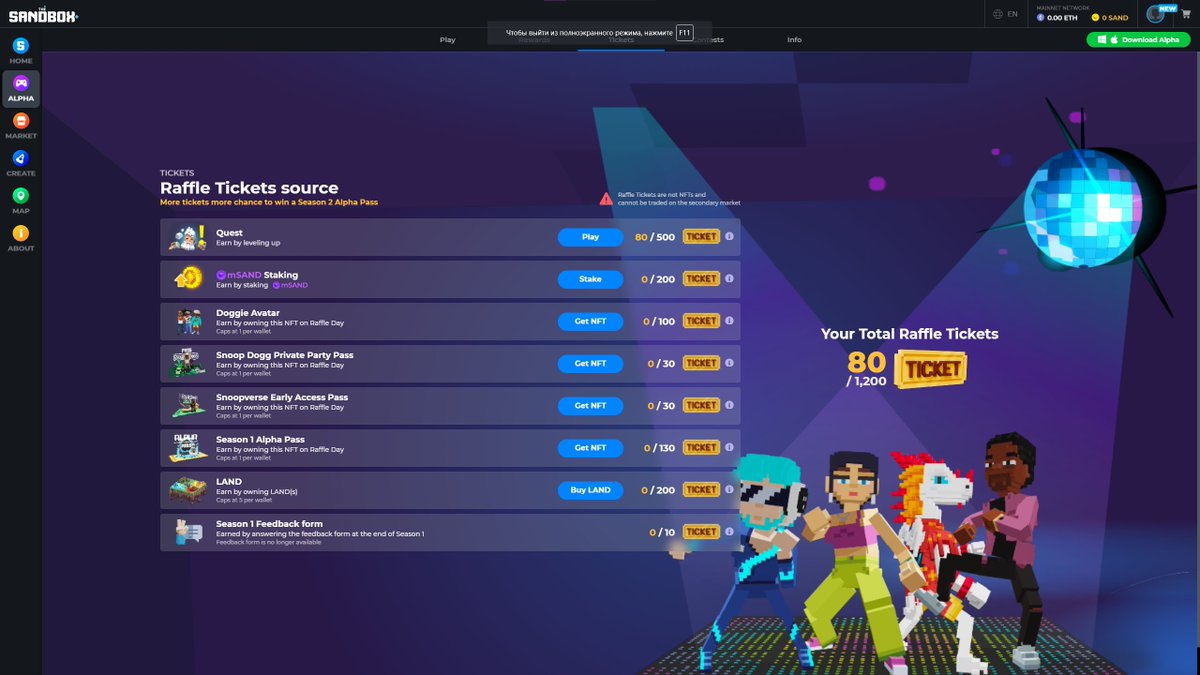 r0st14_'s tweet photo. @TheSandboxGame I just participated in the daily #SandboxAlphaS2Contest for a chance to earn up to 1,000 $SAND! Starting March 22 - Ticket Day. Check out my screenshot below!
👇 #SandboxAlphaS2 https://t.co/Rg0n50pFhA