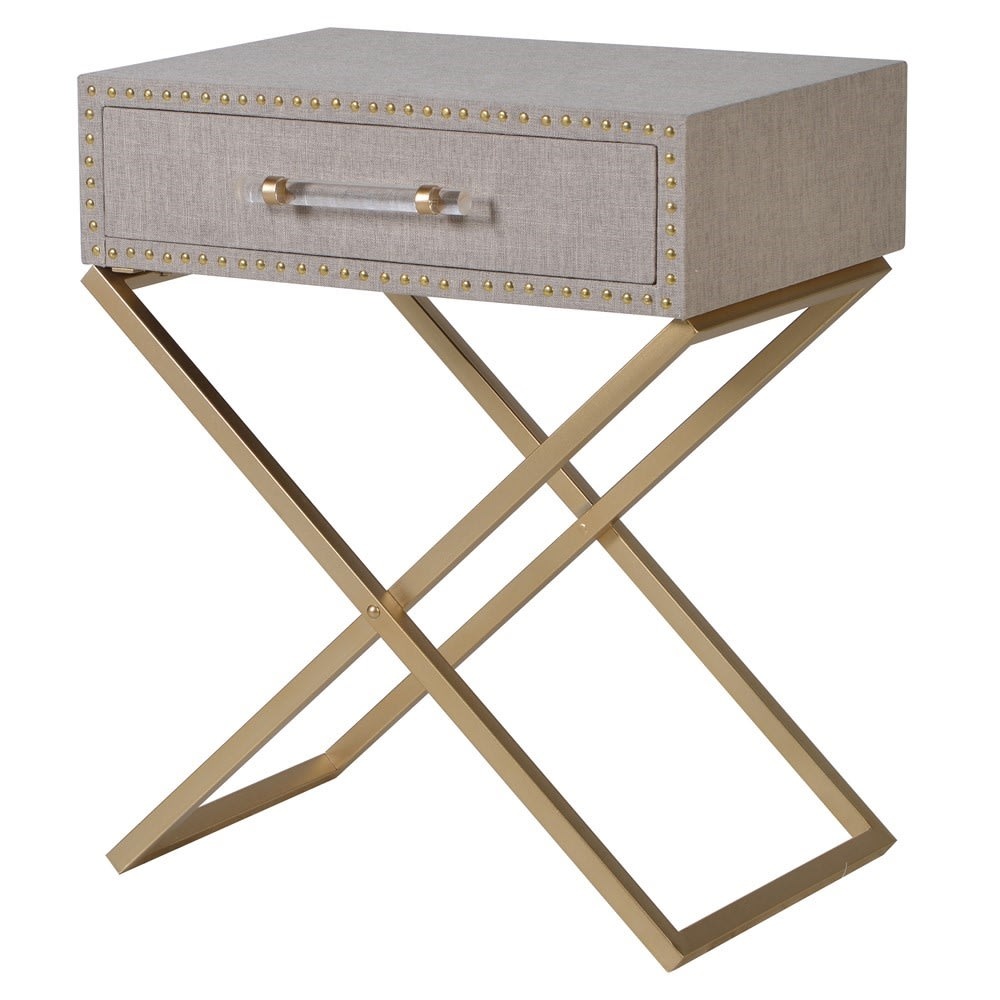 Freitaslaf_net's tweet photo. Beige Linen &amp; Gold Cross Leg Bedside / Side table
SHOP NOW👇
https://t.co/Qy772UZElH
✔ Smart and elegant.
✔ Modern &amp; glamorous.
✔ Upholstered in a taupe linen fabric. https://t.co/2xUFaysBbM