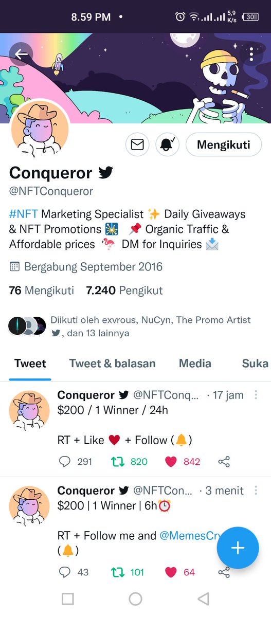 Ancriko1's tweet photo. @NFTConqueror @MemesCrypto_ Done https://t.co/1ny9sYCBsu