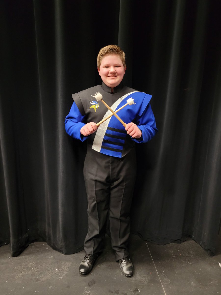 The 2022 Conference Honor Band was held in Crete on Monday, and our very own Hunter Liss was selected to participate! Hunter was on timpani for the day, and rehearsed starting at 9:00 a.m. until the concert at 7:00 that evening. Congratulations, Hunter! 🎶