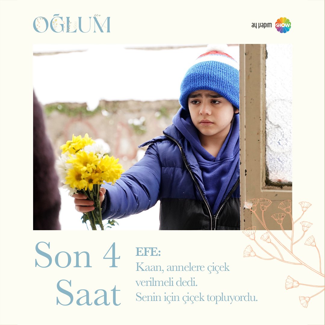 Yeni bölüme son 4 saat! 
#Oğlum bu akşam saat 20.00’de @showtv’de! <a href="/ayyapim/">AY YAPIM</a>
Bölüm etiketimiz: #hayatadönüş