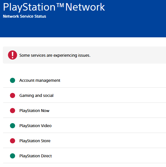 Gamingtech on Twitter: "If you're unable to play Online PSN is currently facing an worldwide. "PSN is having issue right now, it's down and a lot people can't even