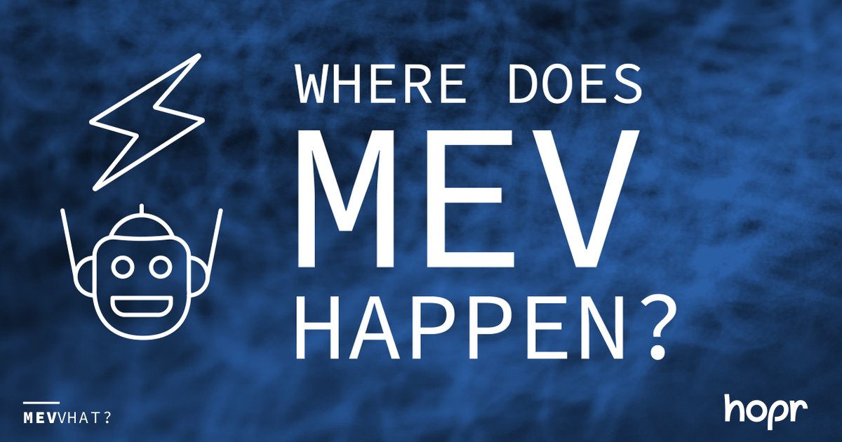hoprnet's tweet image. MEV can happen whenever there is an exploitable financial transaction on Ethereum. These can be #token swaps on @Uniswap, NFT purchases on @opensea or liquidations on @MakerDAO 💸
#MEV #flashbots