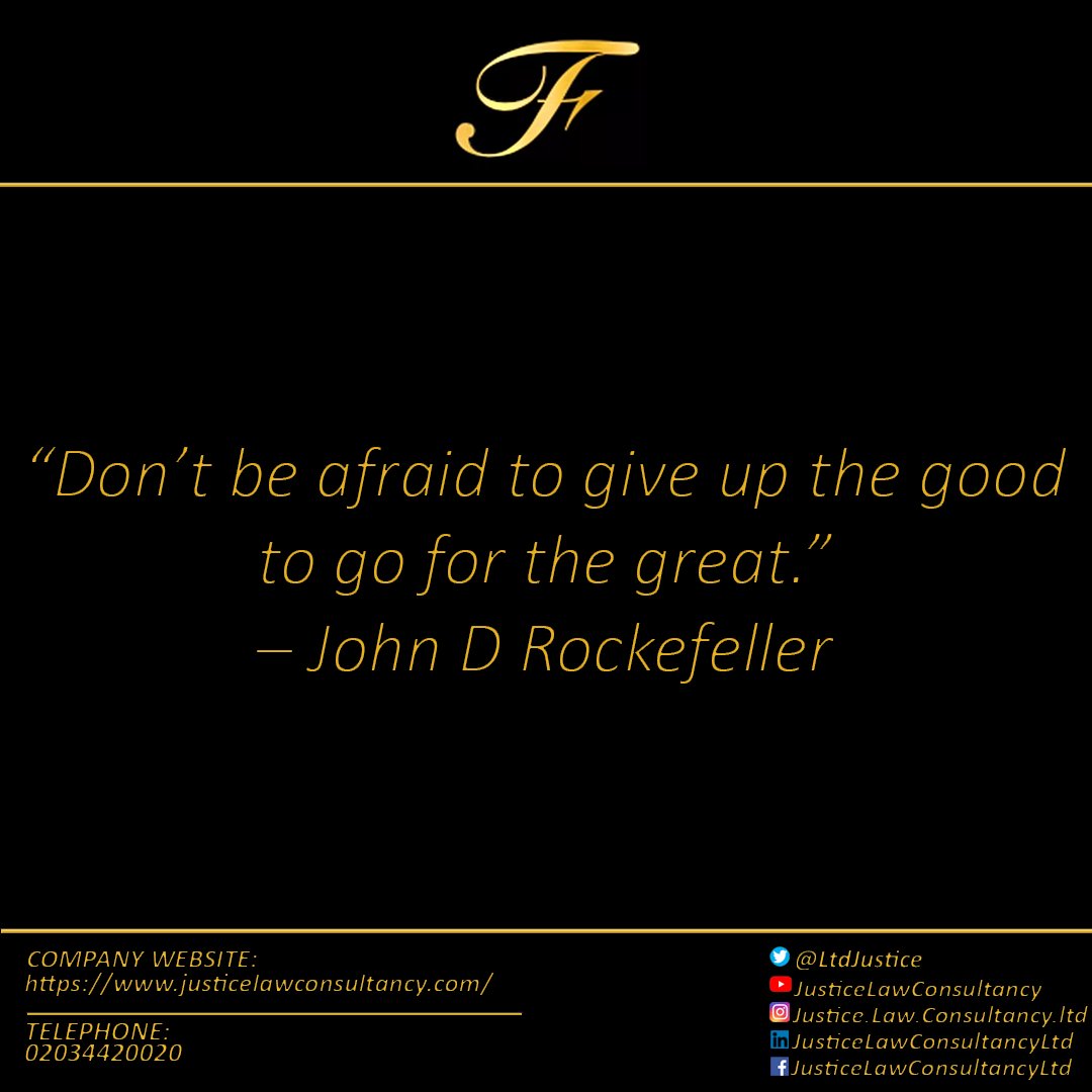 Don't go for good, go for great. #quote #quoteofday #quoteoftheday #inspiration #help #katharinehepburn  #lawyer #law #lawyerlife #lawyersoffacebook #facebooklaw #insp #uklawyers #farsi #iranianlawyer #persian #persia #johndrockefeller
