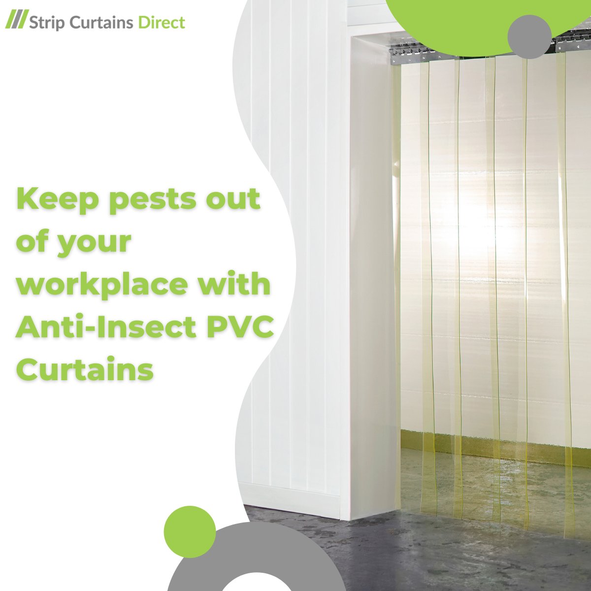 strip_curtainsD's tweet photo. Increases in temperature mean an increase in insects. With Anti-Insect PVC, keeping insects out is simple, but also provides ventilation for the warmer months!

Follow the link below to see the range:

https://t.co/4DuVpjlW98

#summer #insects #pvc #stripcurtainsdirect https://t.co/2M3zFypKpA