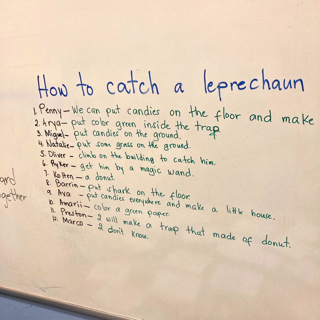 centro_ut's tweet photo. These lucky kids celebrated St. Patrick's Day by learning how to catch leprechauns! https://t.co/F8zEmAWT1T