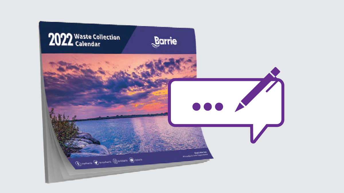 Whether you use the Waste Collection Calendar or not, we want to hear from you! Help inform future decisions about the publication: bit.ly/3HMNOeY barrie.ca/calendar #Barrie