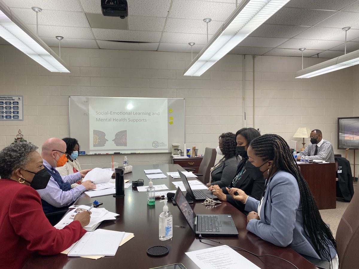 DrNormanCSauce3's tweet photo. Happening Now: โฆ@GaSSTAGEโฉ leaders join โฆ@GriffinSpaldingโฉ leaders & โฆ@GSCSMTSSโฉ team to learn on our PBIS, SEL, mental health supports, MTSS, restorative practices, whole child warp around services & more! โฆ@CoachEMcElroyโฉ thanks for leadingโฉ- proud ๐ https://t.co/NAGnk6hRa7