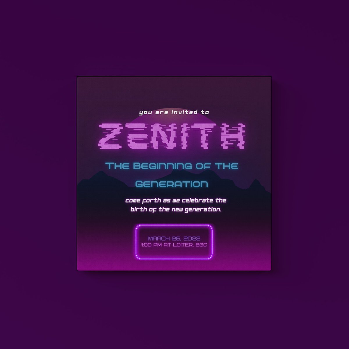 GENZEN1TH's tweet photo. ㅤ
    
          THE INVITATION OF THE GENERATION
                     Far Beyond the Galaxy, 
                                 ZENITH
                                      ✦

ㅤ https://t.co/cAzxDpgI5w